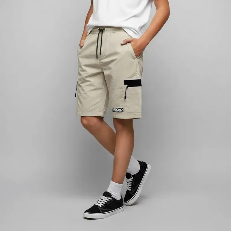 ECKO - Bermuda Niño Cintura elásticada Poliamida Ecko