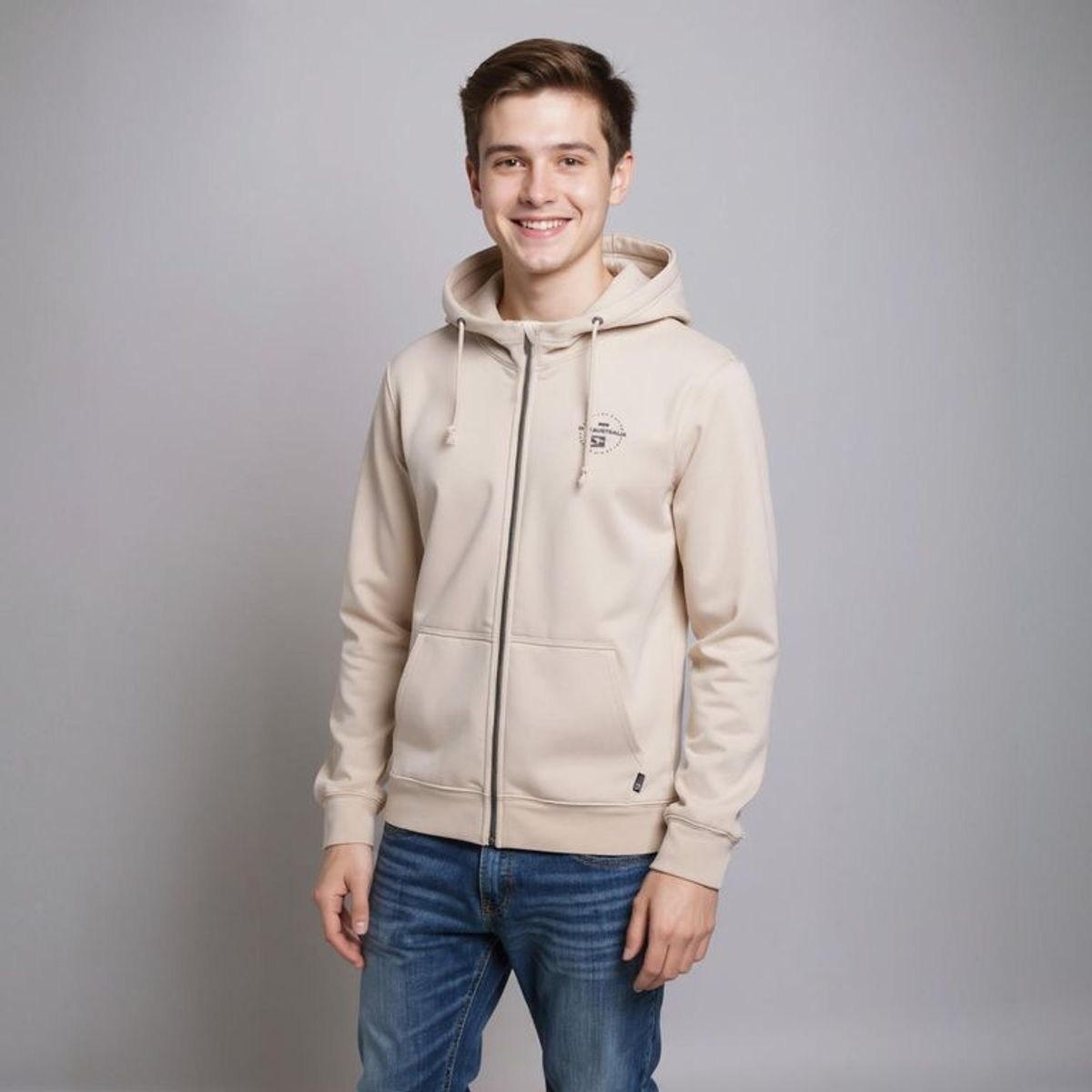 DOO AUSTRALIA - Saco Con capucha Para Niño Logo de Algodón Doo Australia