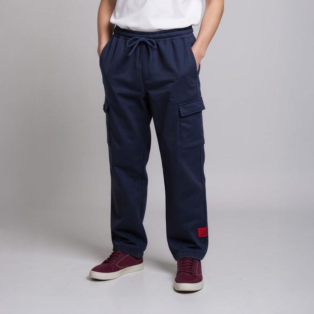 ECKO - Pantalón Niño Cintura elásticada Algodón Ecko