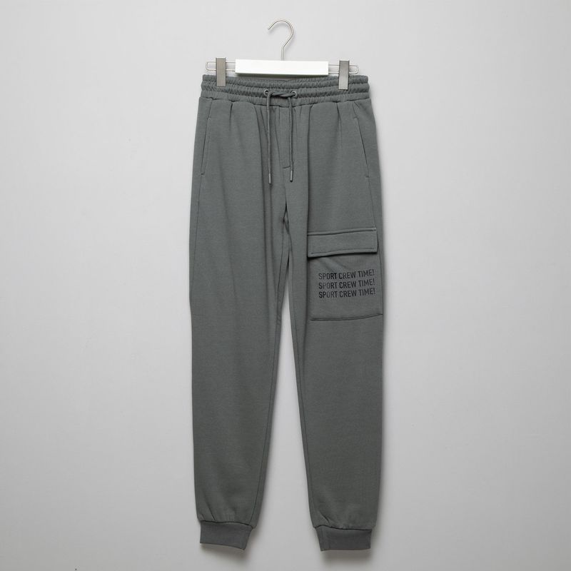 FEDERATION - Jogger Niño Cintura elásticada de Algodón Federation