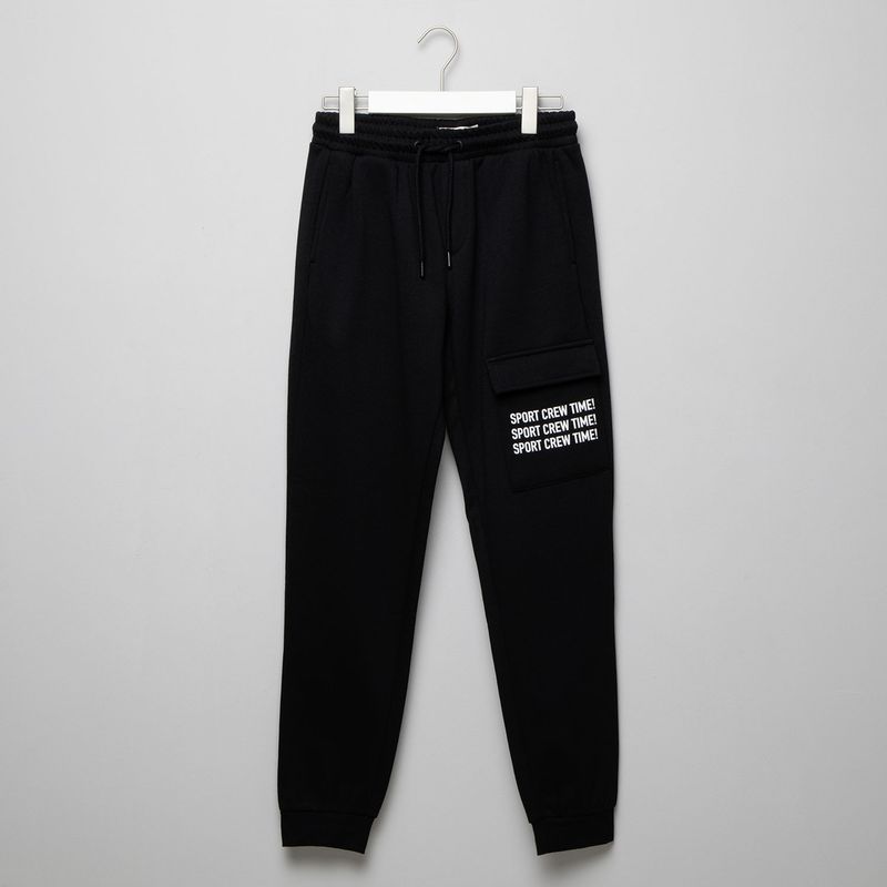 FEDERATION - Jogger Niño Cintura elásticada de Algodón Federation