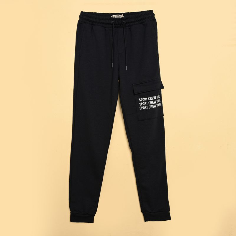 FEDERATION - Jogger Niño Cintura elásticada de Algodón Federation