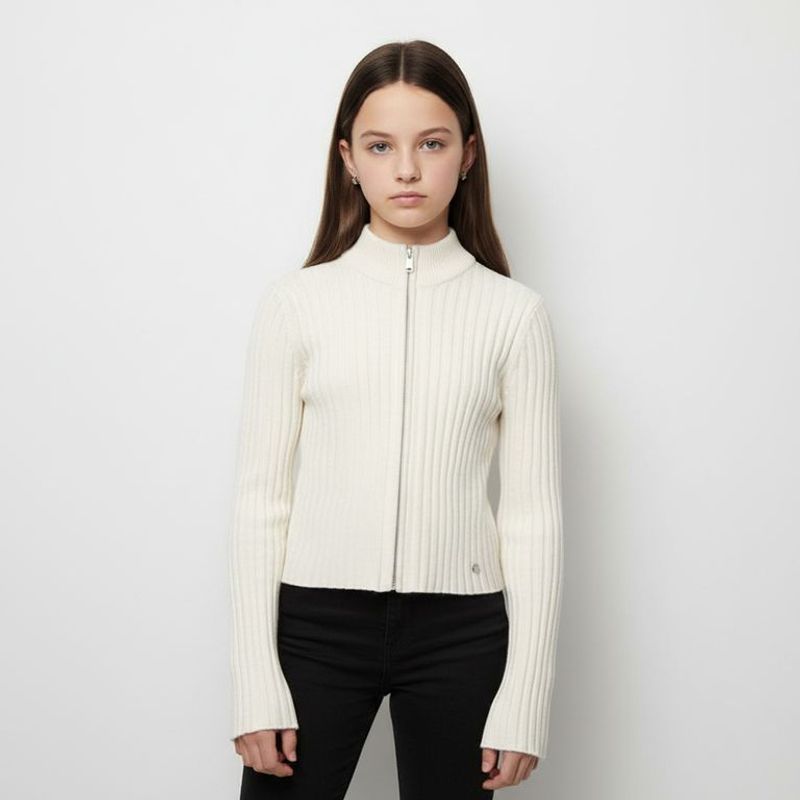 ELV - Saco Niña Con cuello Elv
