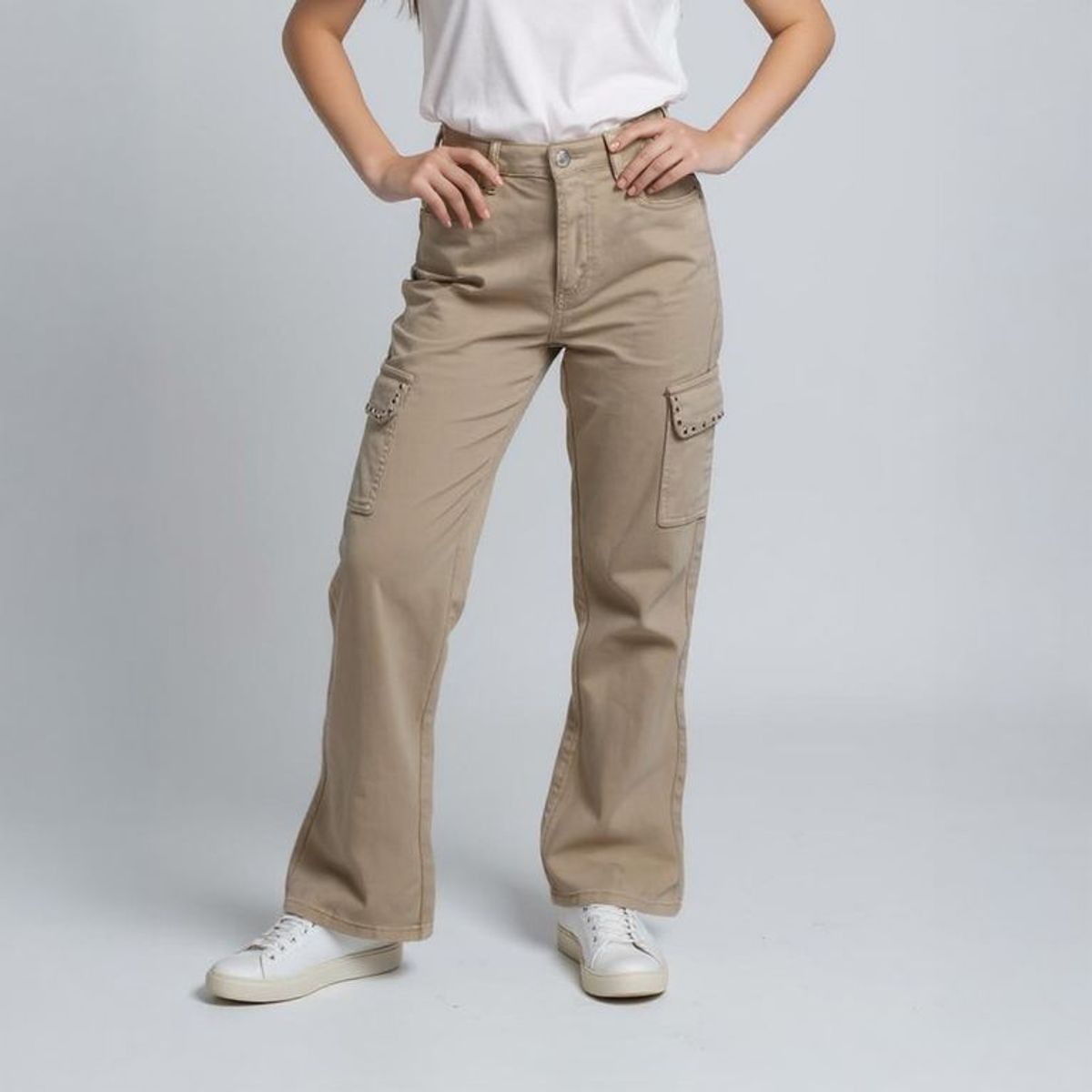 ELV - Pantalón con taches Niña Algodón Elv