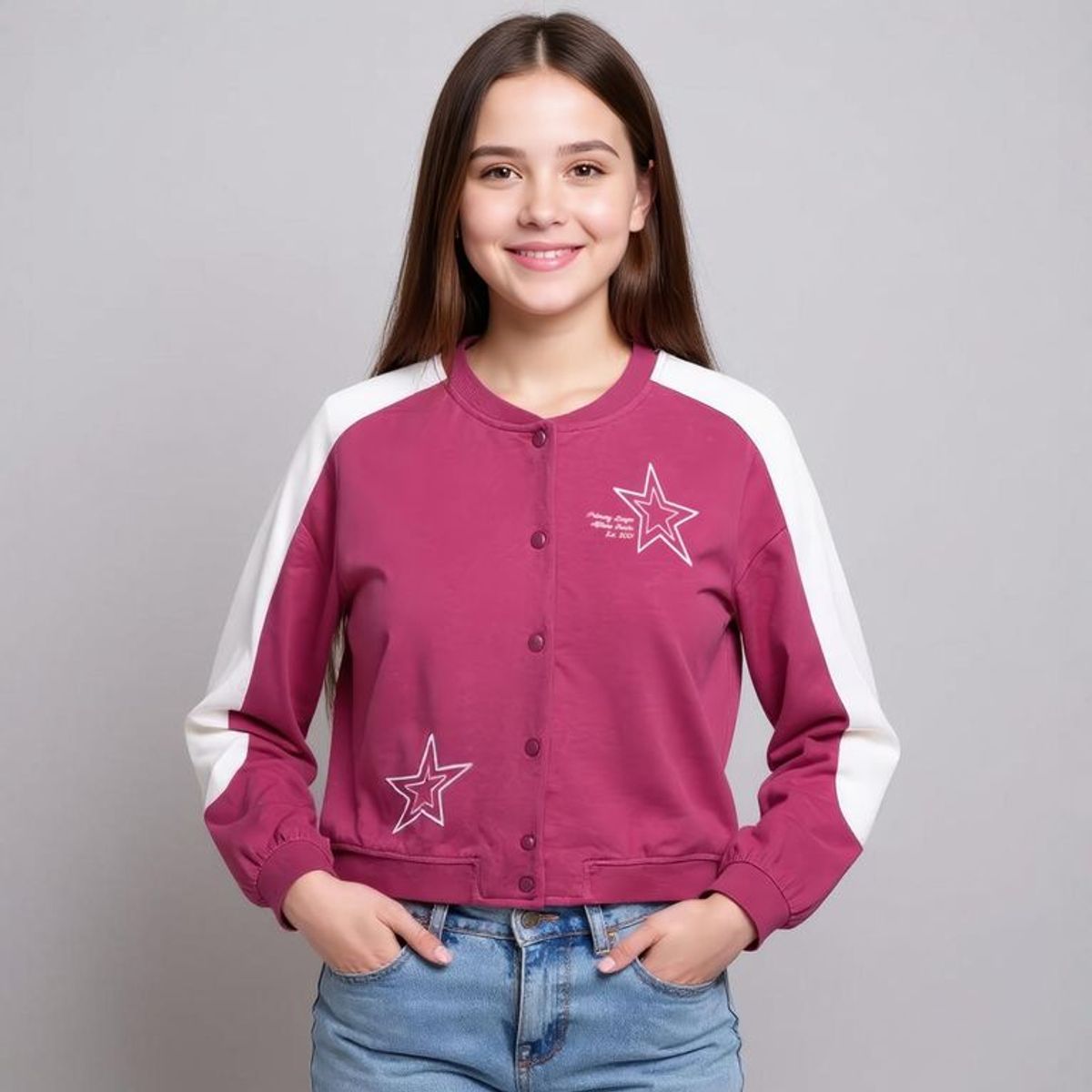 ELV - Saco Niña  con Estampado   Algodón Elv