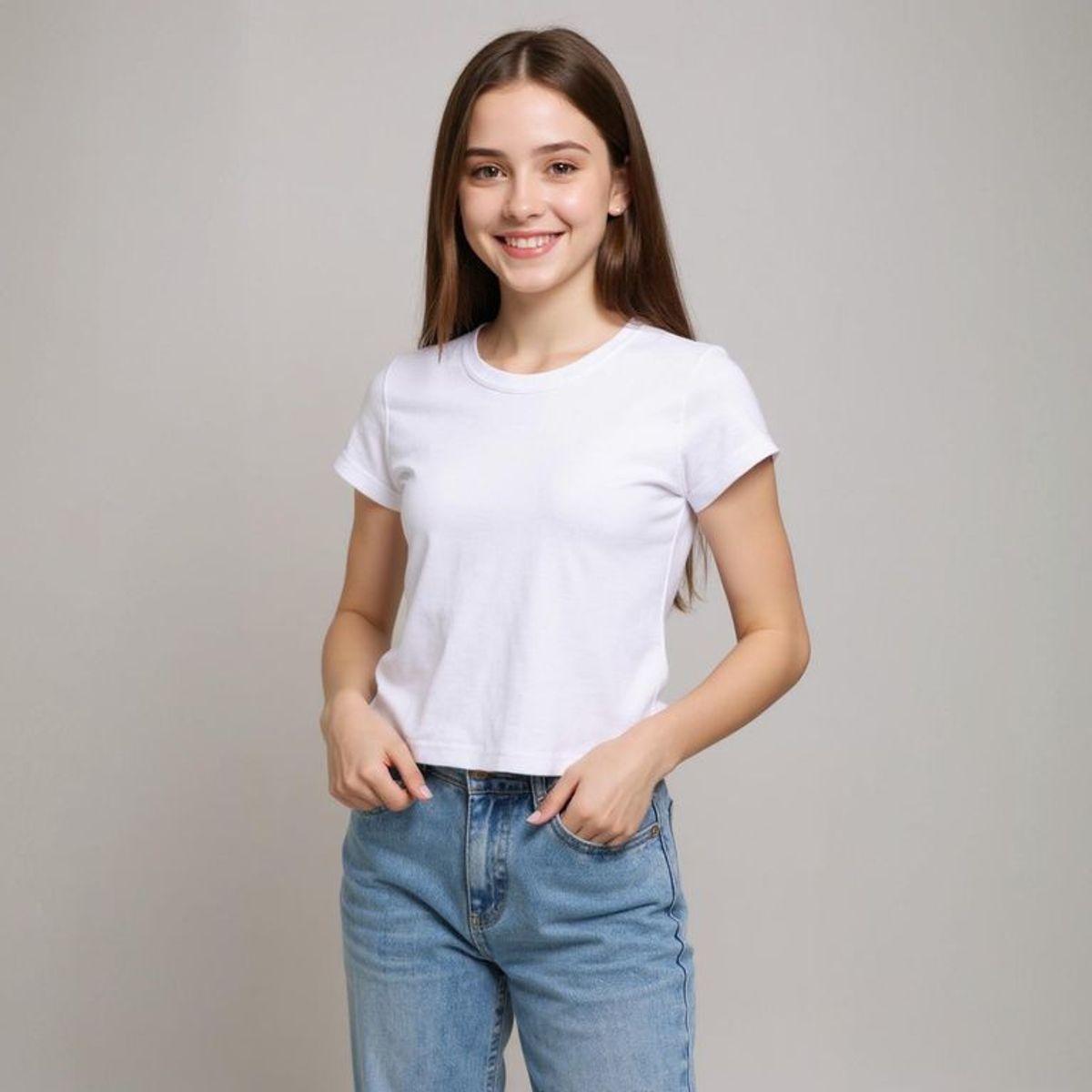 ELV - Camiseta para Niña de Algodón Elv