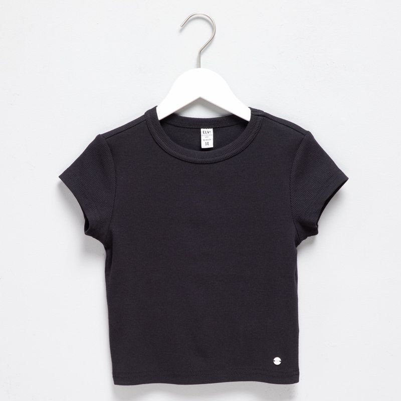 ELV - Camiseta Niña   Manga corta Algodón ELV