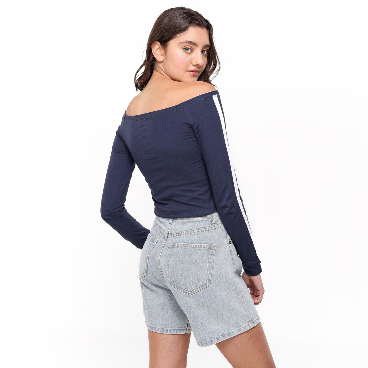 ELV - Camiseta manga larga Niña Manga larga Algodón Elv