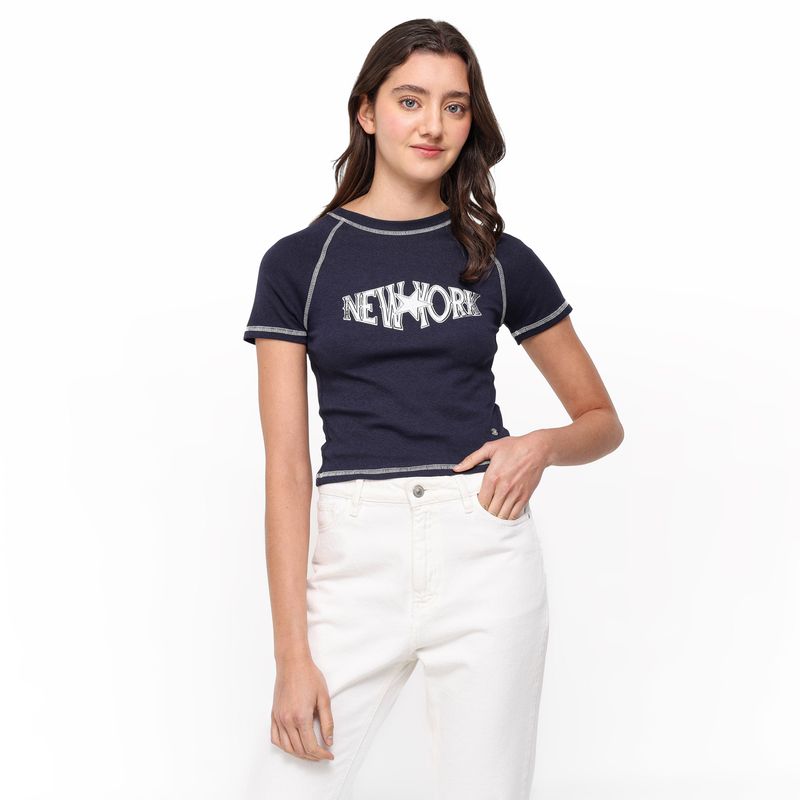 ELV - Camiseta Niña Manga corta Algodón Elv