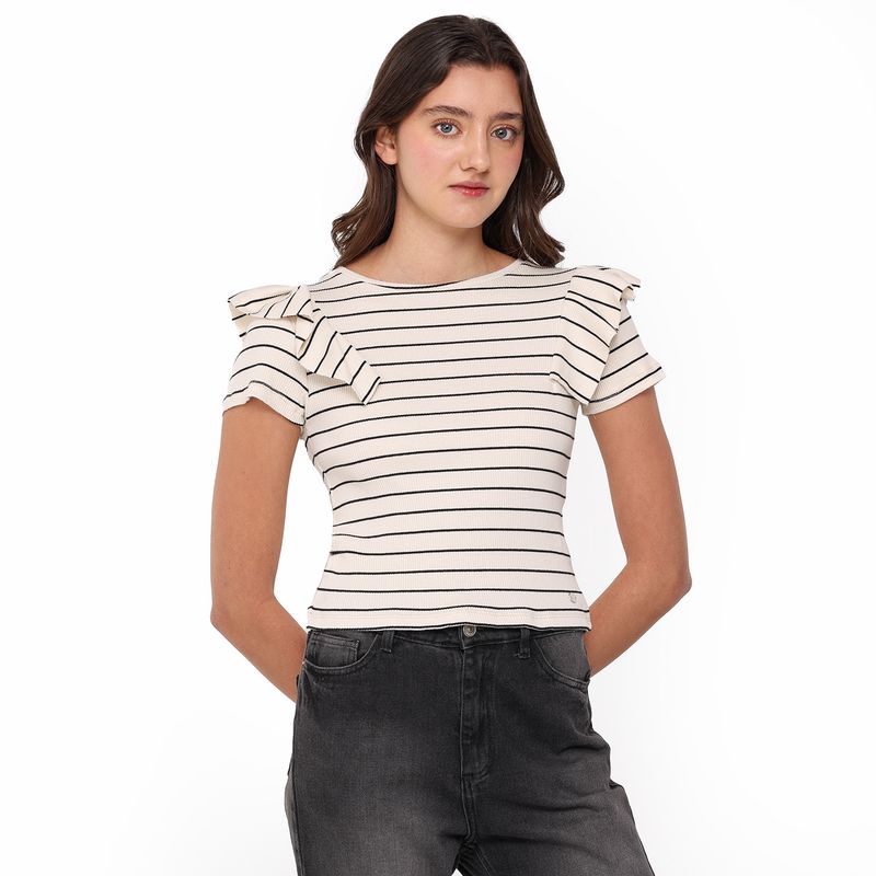 ELV - Camiseta Niña Manga corta Algodón Elv