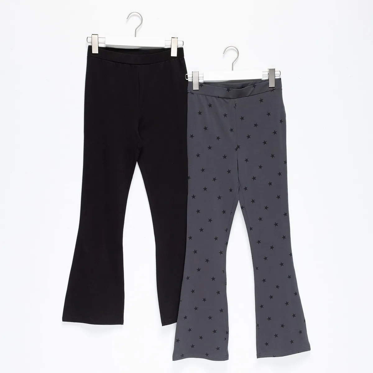 ELV - Leggings Niña Pack de 2 unidades Cintura elásticada Algodón ELV