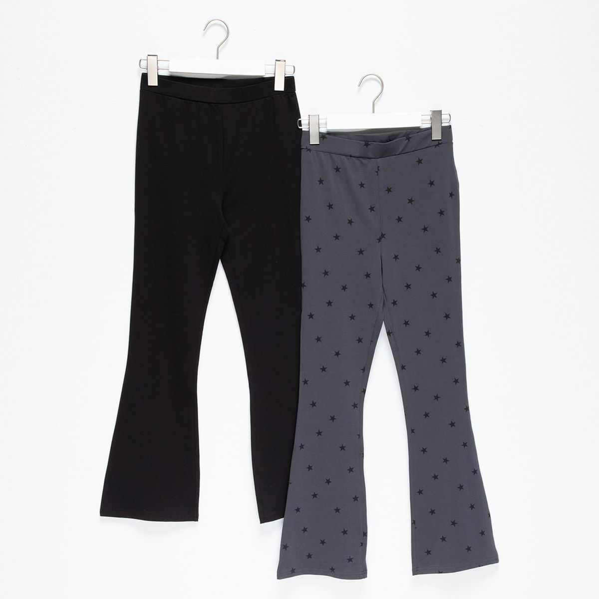 ELV - Leggings Niña Pack de 2 unidades Cintura elásticada Algodón ELV