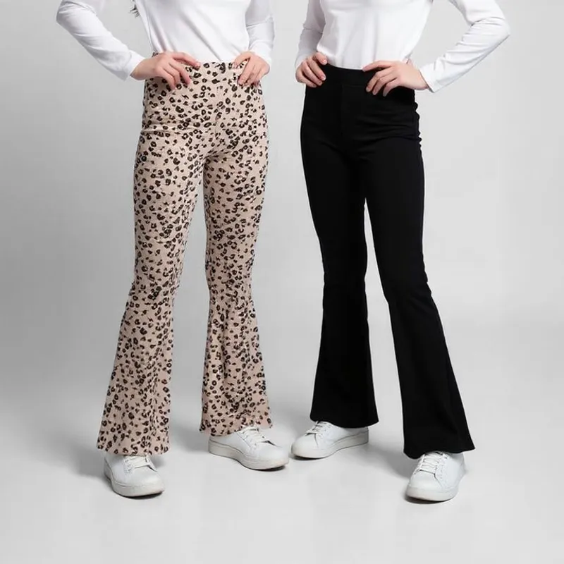 ELV - Leggings Niña Pack de 2 unidades Cintura elásticada Algodón ELV