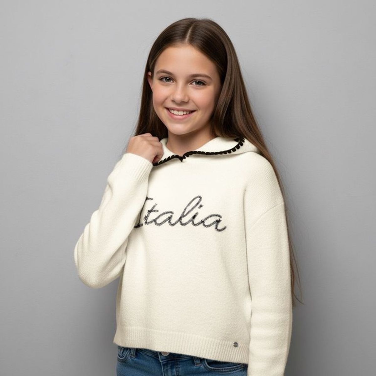 ELV - Saco Niña Con capucha Elv