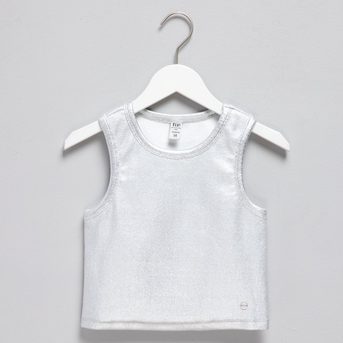 ELV - Camiseta Niña  Brillante Algodón Elv