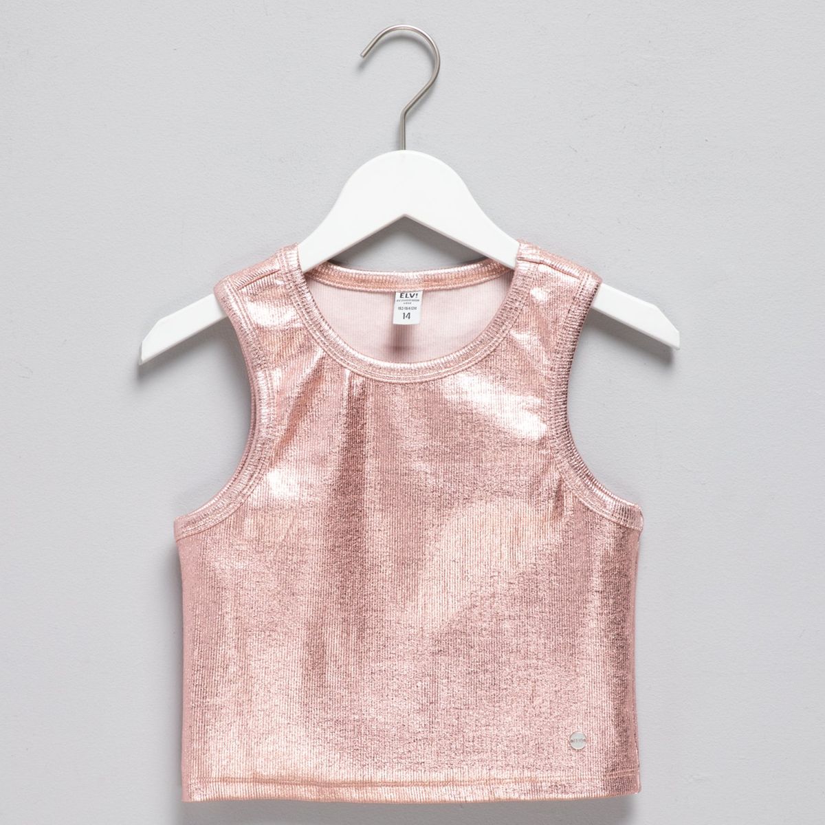 ELV - Camiseta Niña  Brillante Algodón Elv