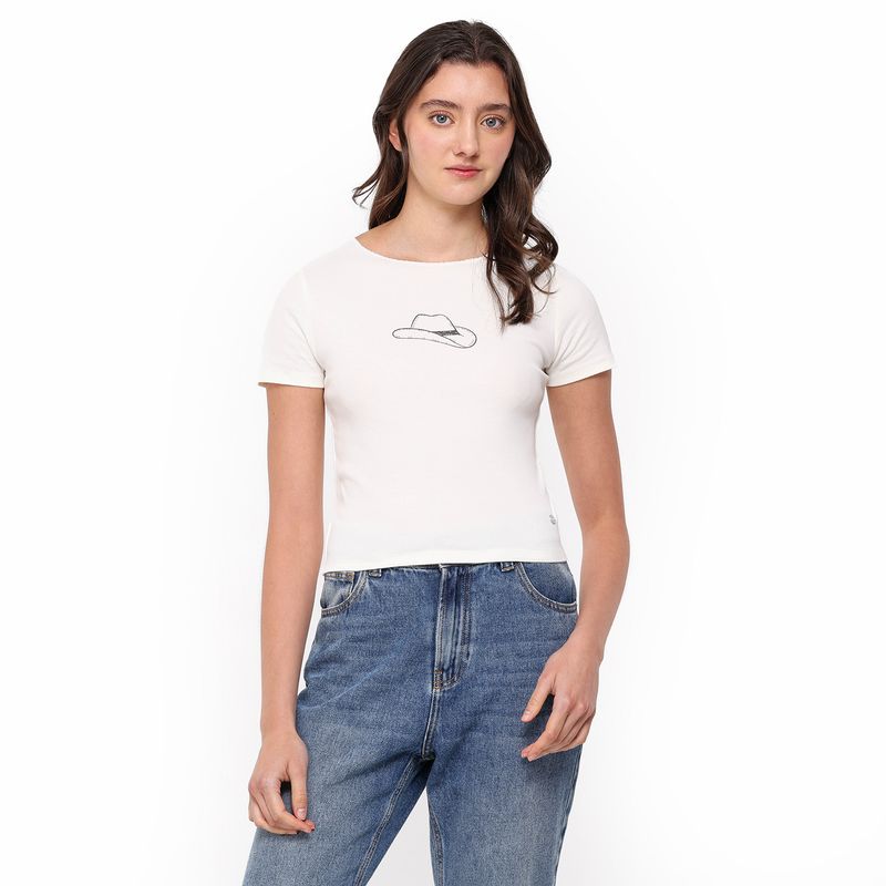 ELV - Camiseta Niña Manga corta Algodón Elv