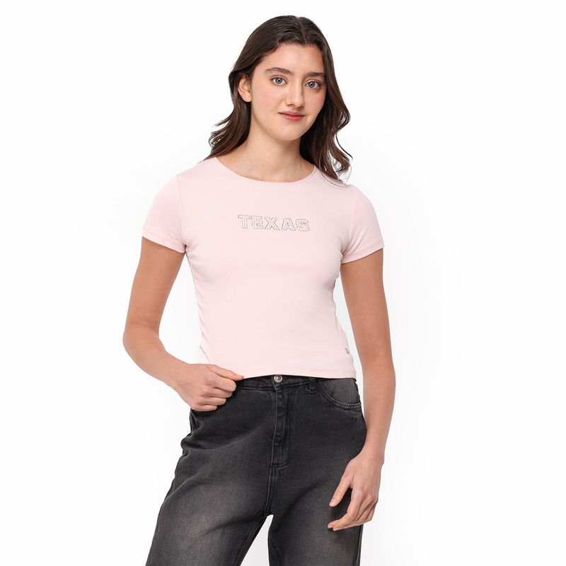 ELV - Camiseta Niña Manga corta Algodón Elv