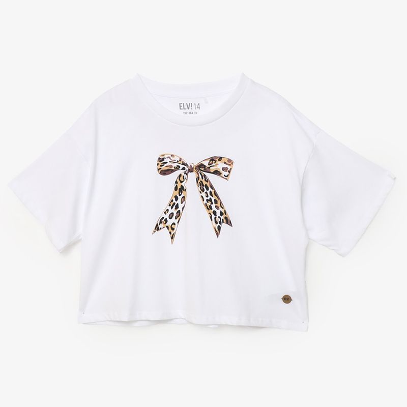 ELV - Camiseta Niña Manga corta Algodón ELV