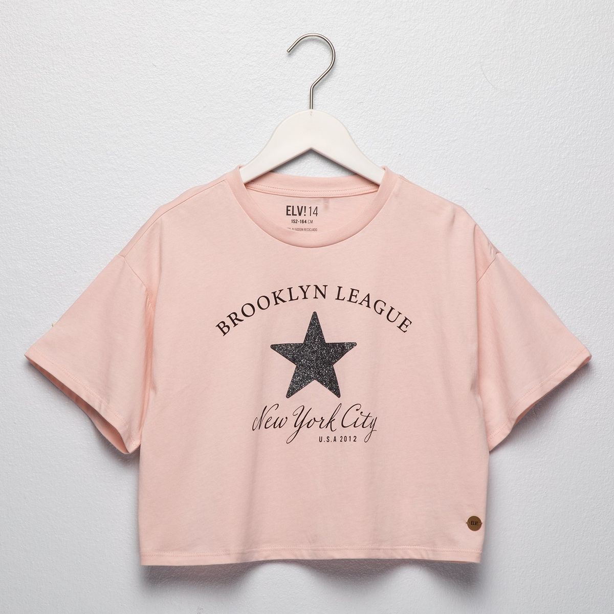 ELV - Camiseta Niña Manga corta Algodón ELV