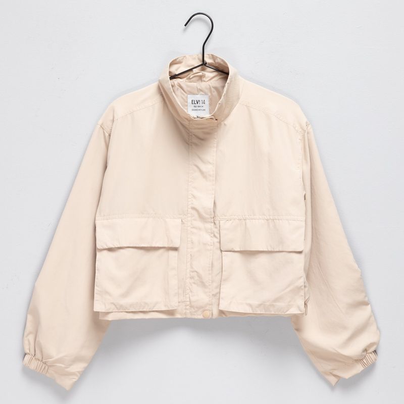 ELV - Chaqueta Niña Con cuello Elv