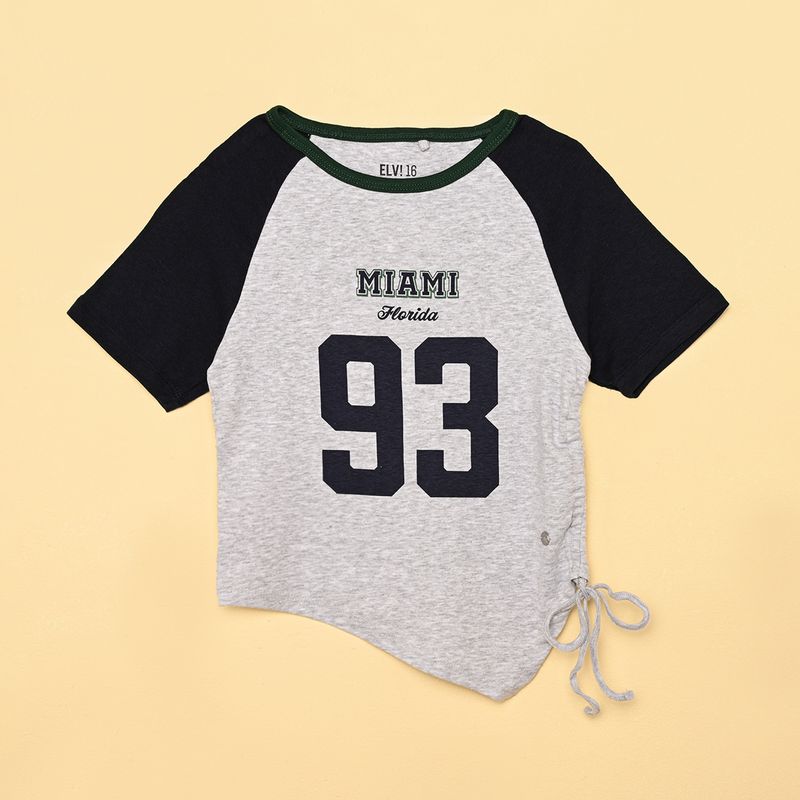 ELV - Camiseta Niña Manga corta Algodón Elv