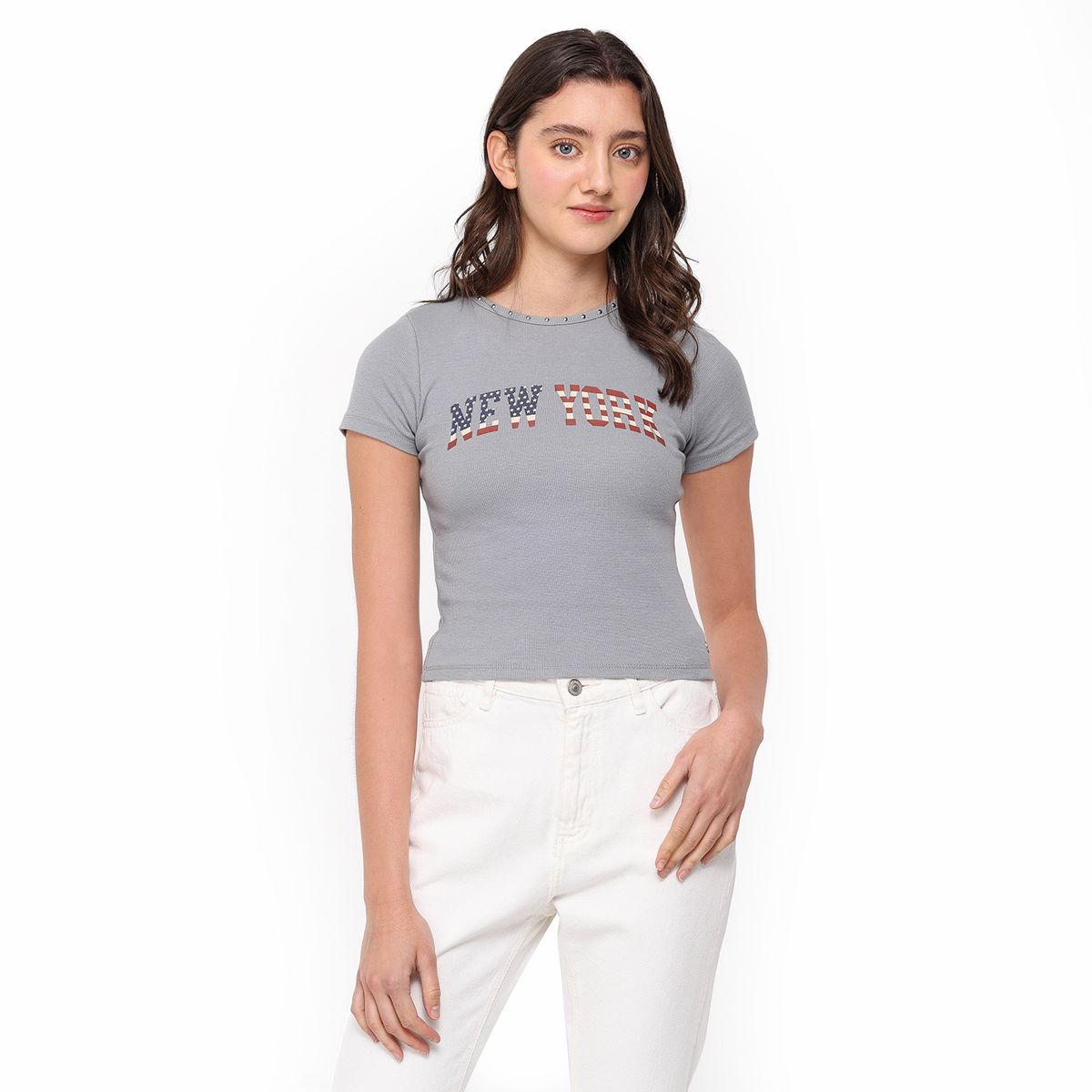 ELV - Camiseta Niña Manga corta Algodón Elv