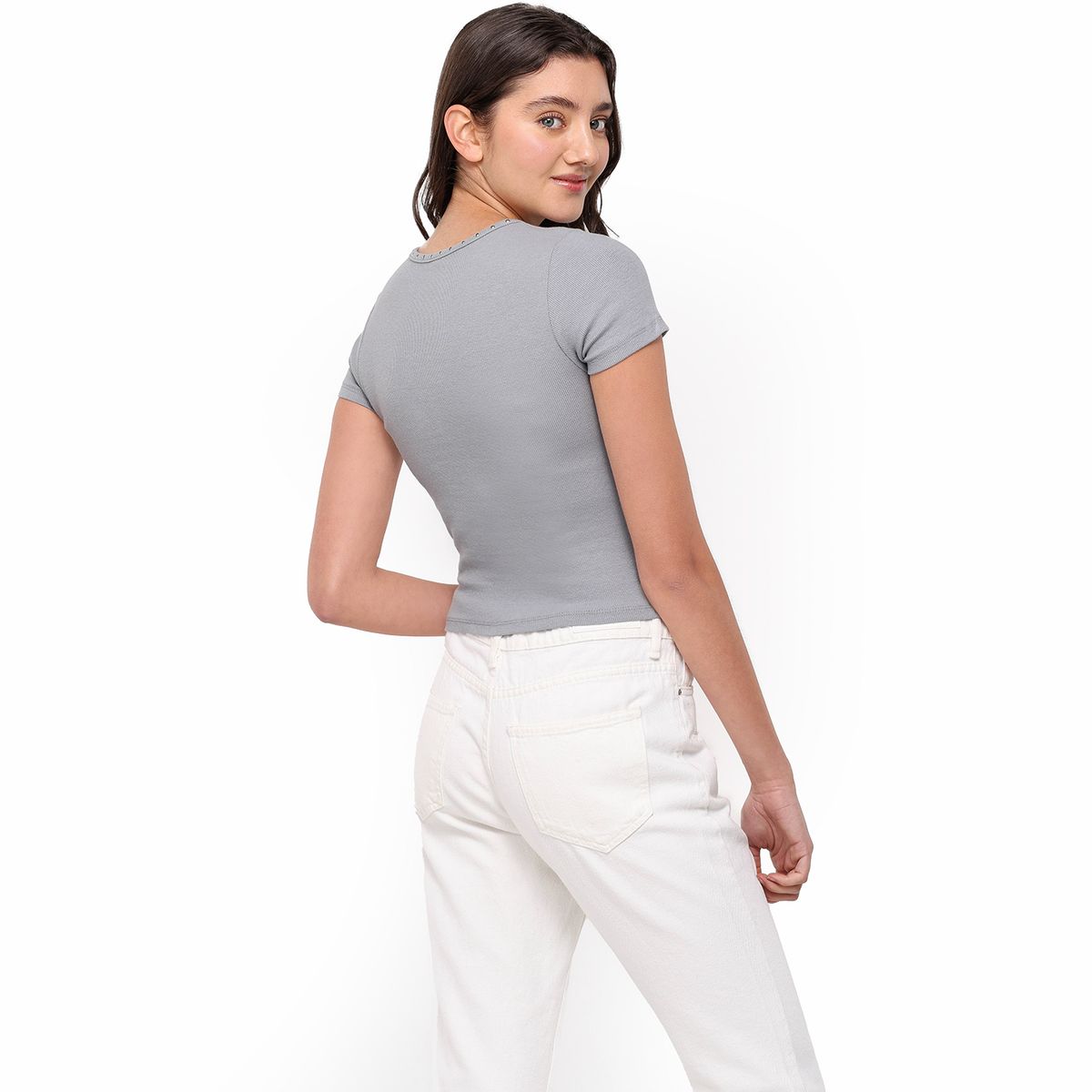 ELV - Camiseta Niña Manga corta Algodón Elv