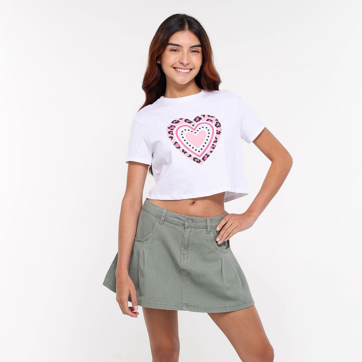 ELV - Falda Niña Algodón Elv