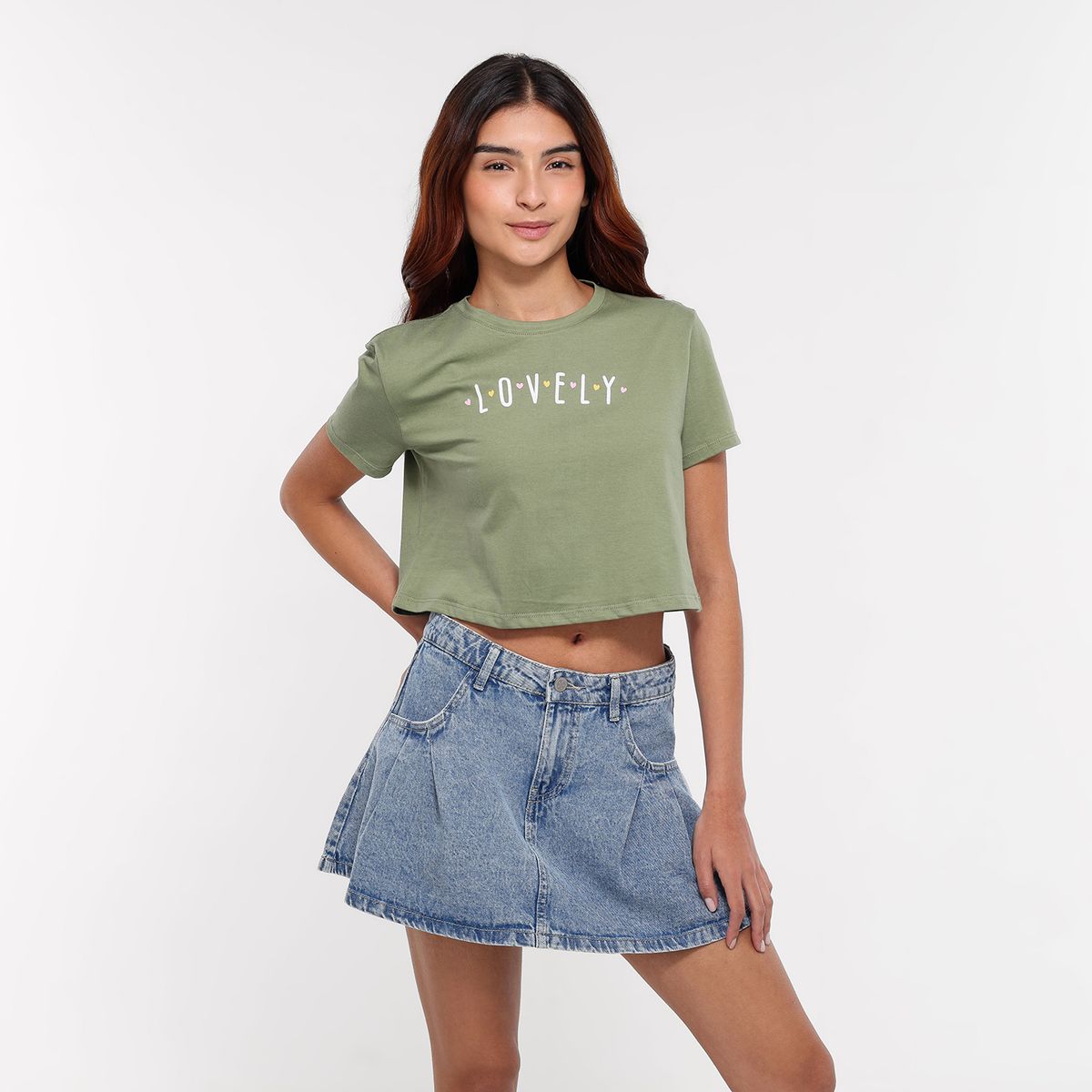 ELV - Falda Niña Algodón Elv