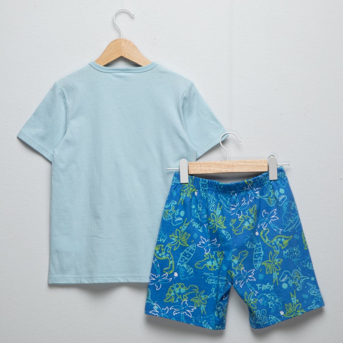 YAMP - Pijama Cintura elásticada Para Niño 2 piezas con Estampado de Algodón Yamp