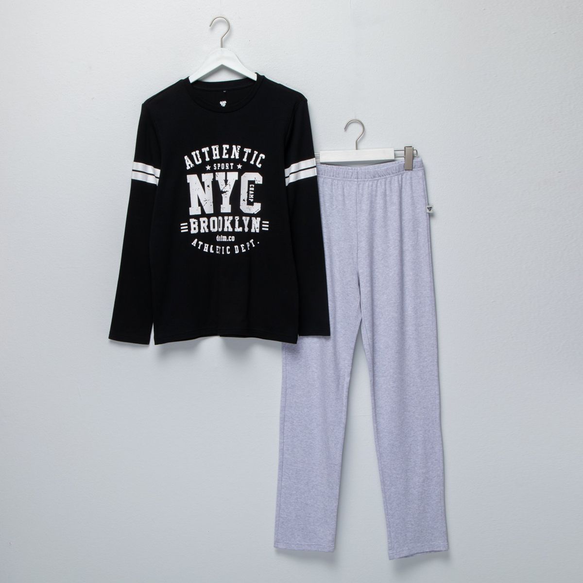 FEDERATION - Pijama Cintura elásticada Para Niño 2 piezas con Estampado Manga larga de Algodón Federation