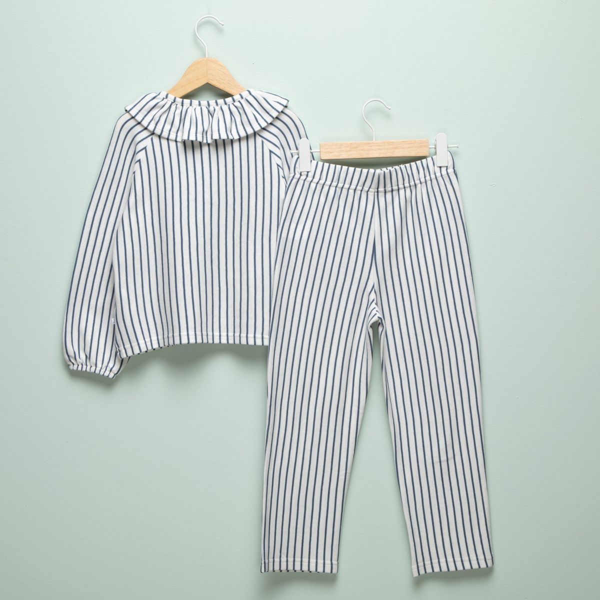 CONIGLIO - Pijama Cintura elásticada para Niña 2 piezas de Rayas Manga larga de Algodón Coniglio