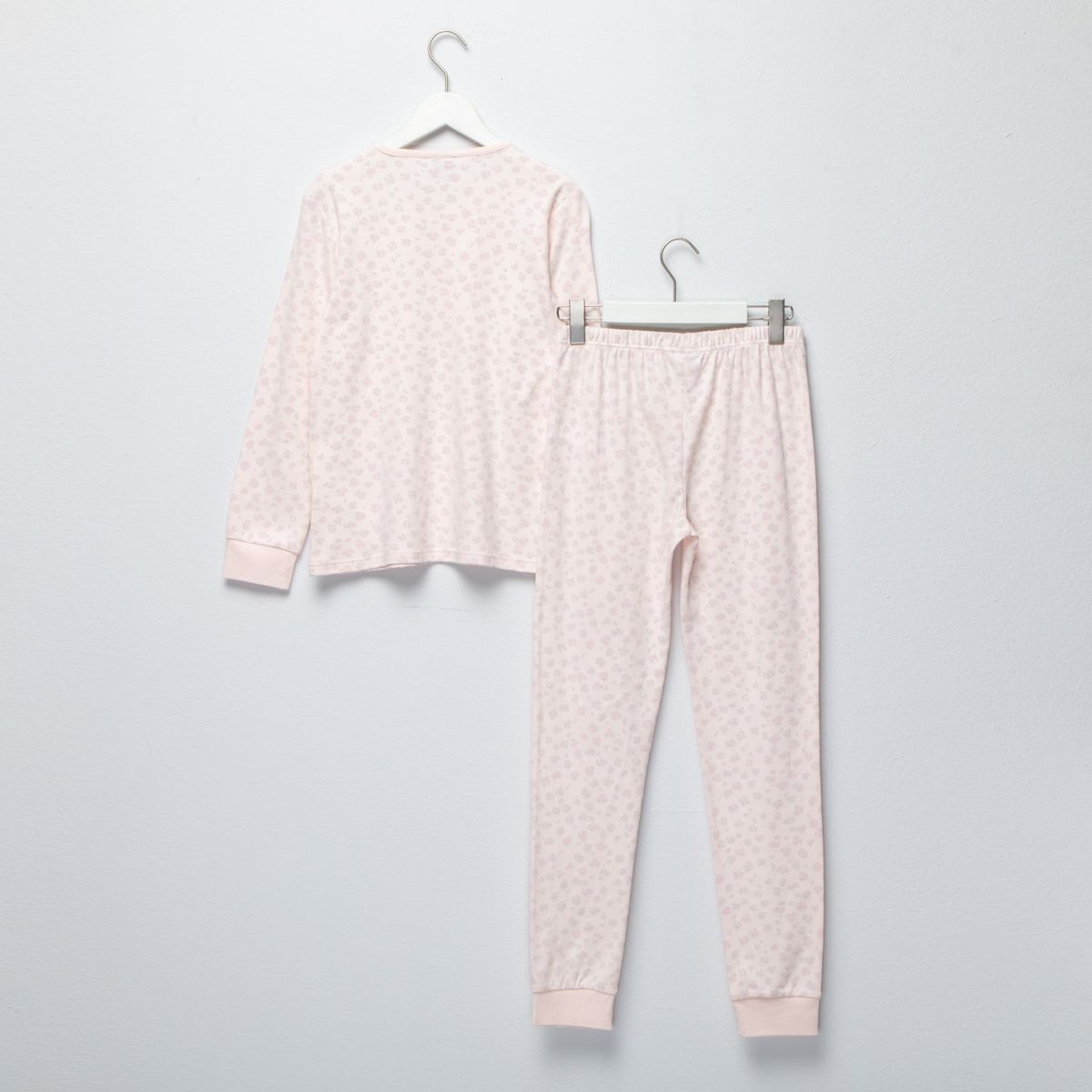 ELV - Pijama Cintura elásticada para Niña 2 piezas Animal print Manga larga de Algodón ELV