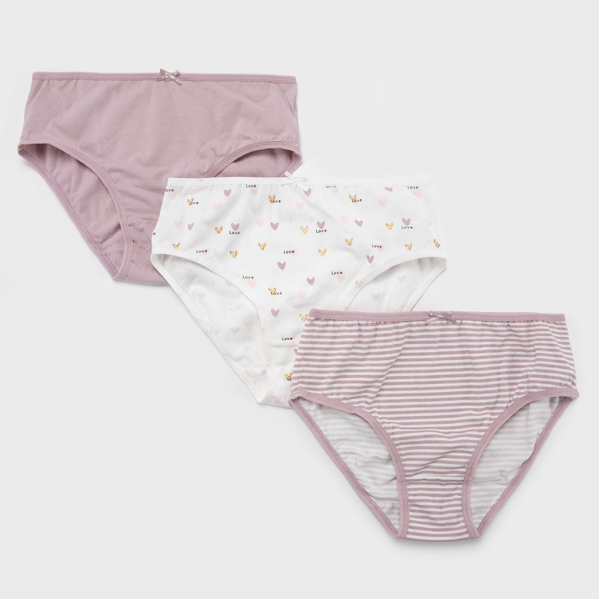 ELV - Panty para Niña Pack de 3 unidades de Algodón ELV