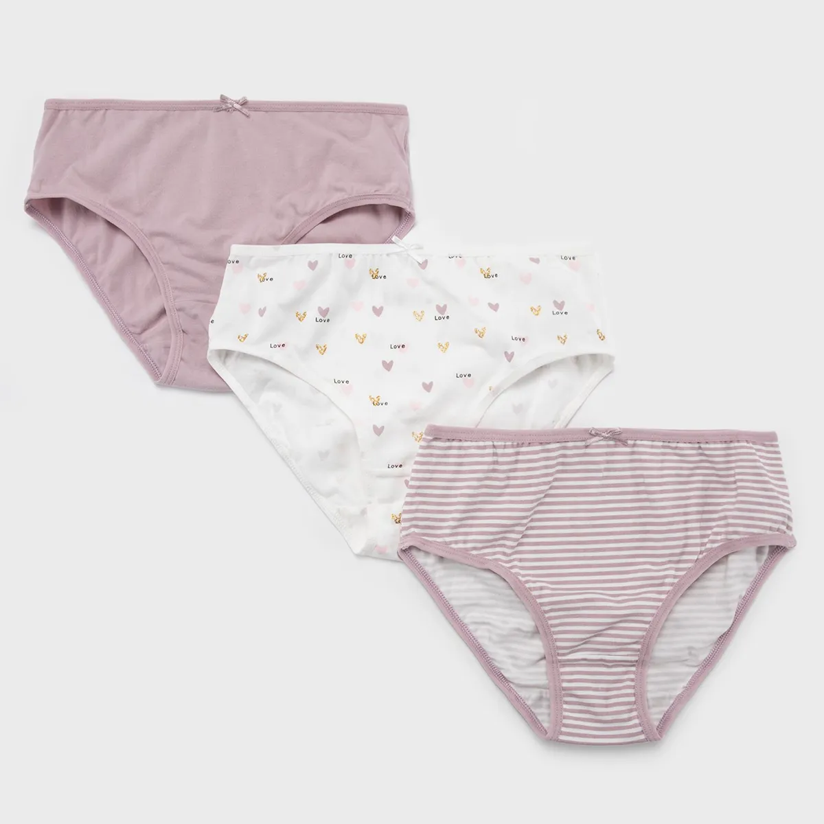 ELV - Panty para Niña Pack de 3 unidades de Algodón ELV