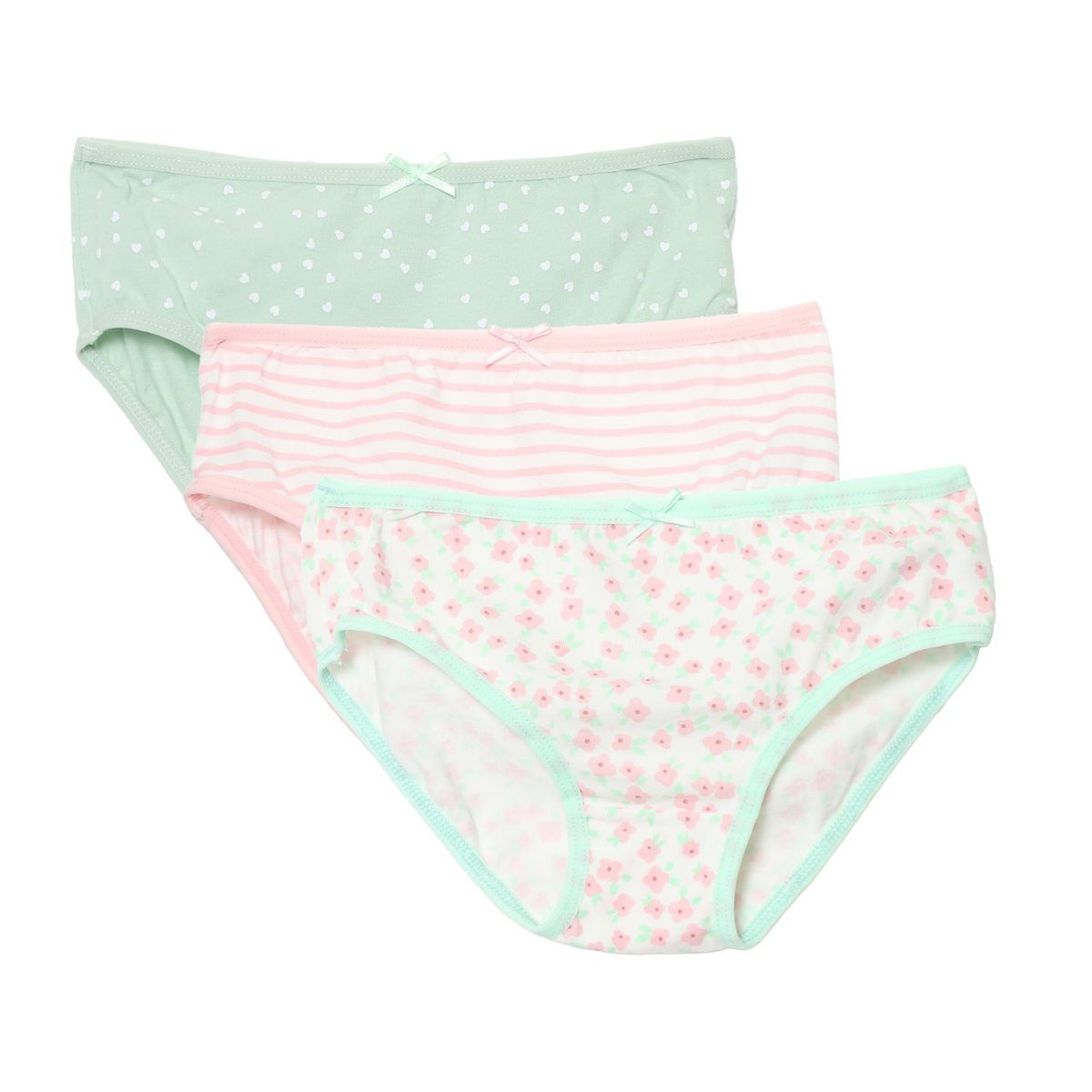 YAMP - Panty para Niña Pack de 3 unidades de Algodón Yamp
