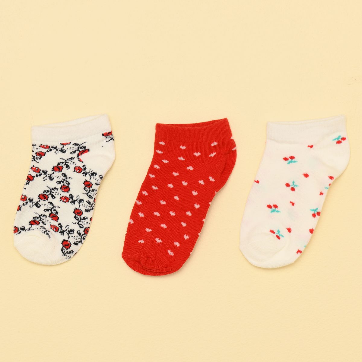 YAMP - Medias Niña Corto Pack de 3 Yamp