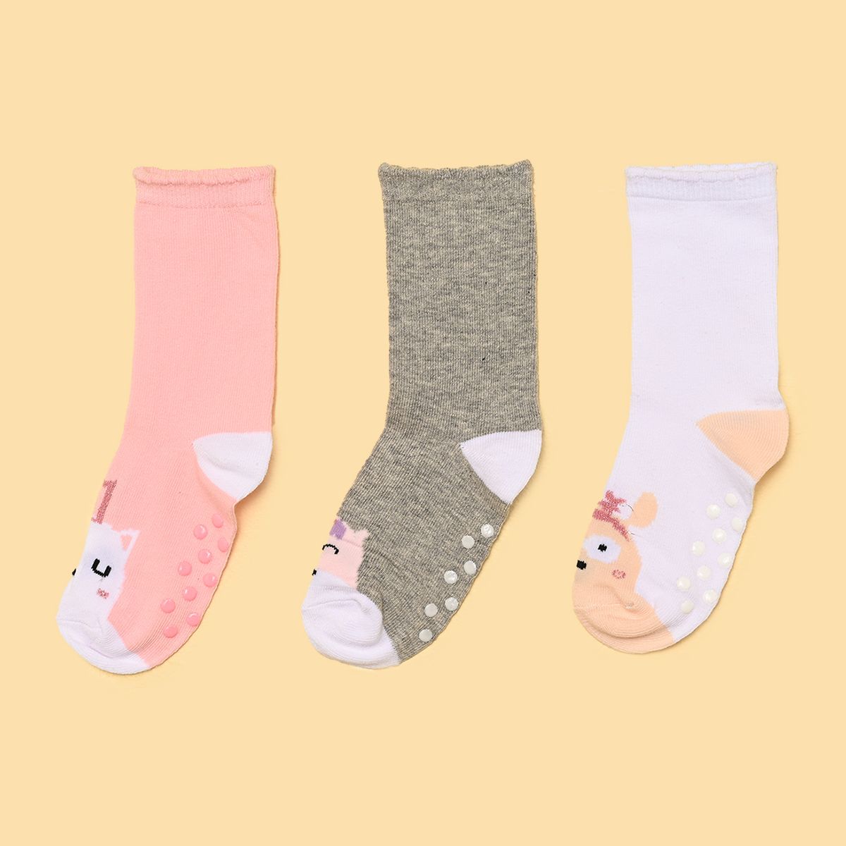 YAMP - Medias para Niña Largas Pack de 3 Yamp