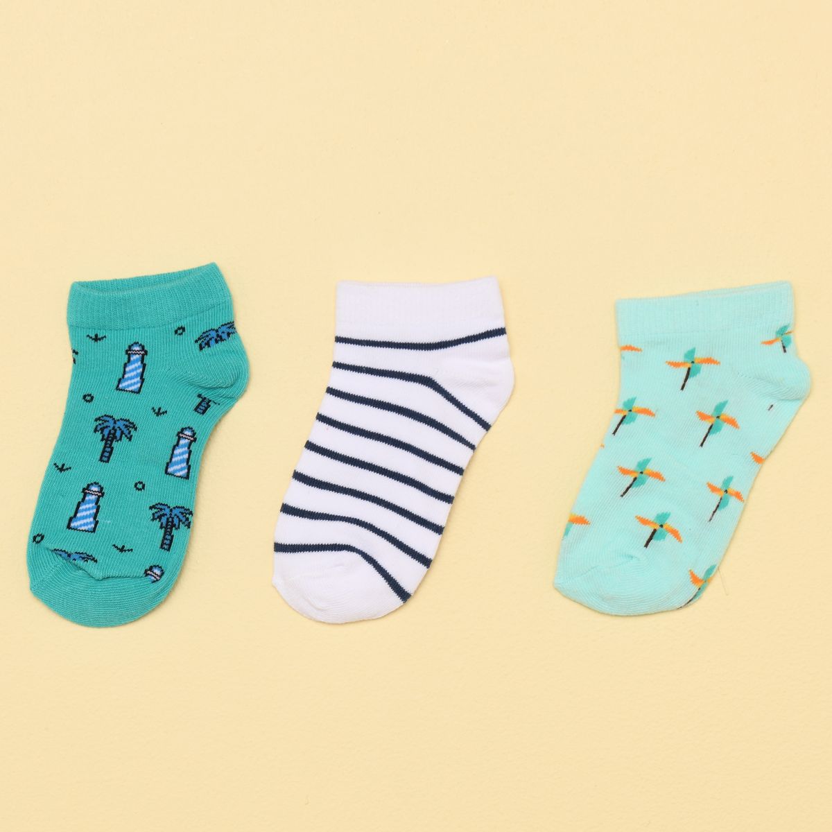 YAMP - Medias Niño Corto Pack de 3 Yamp