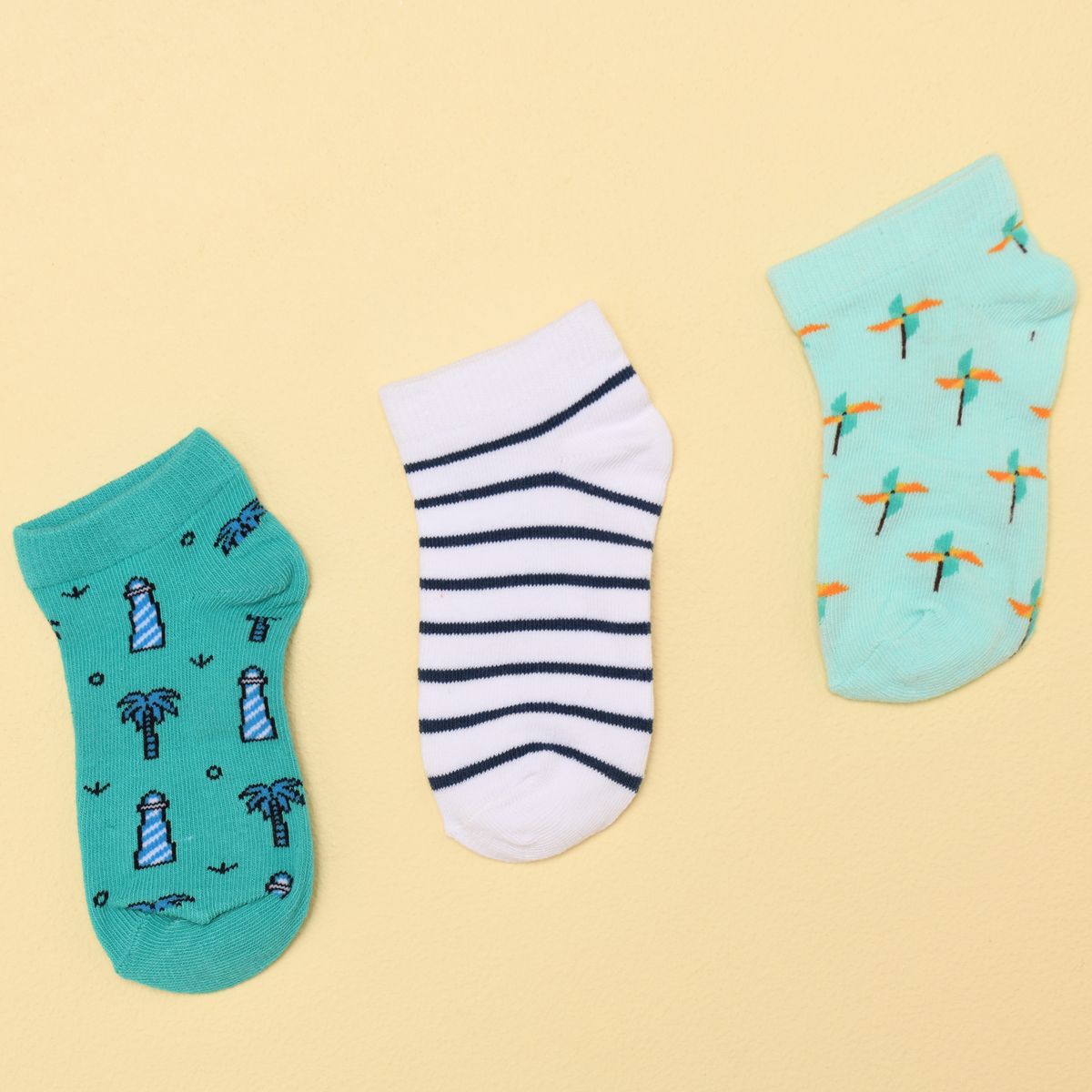 YAMP - Medias Niño Corto Pack de 3 Yamp