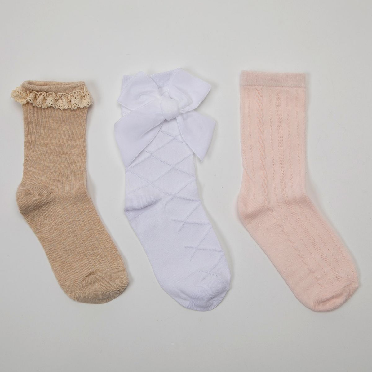 YAMP - Medias Niña Corto Pack de 3 Yamp