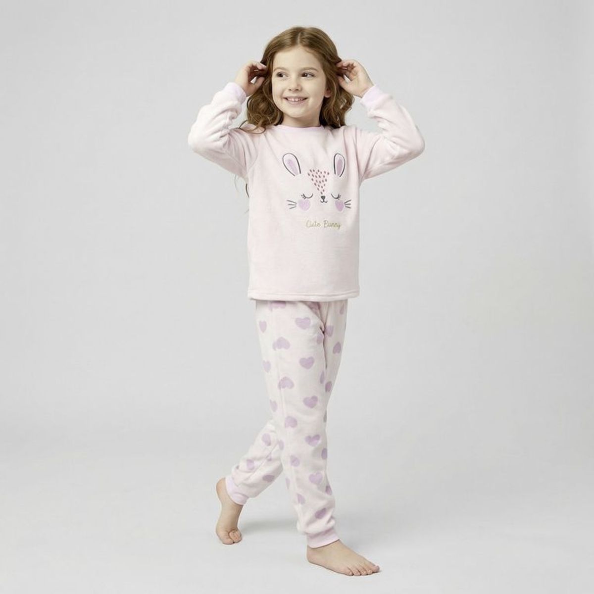 YAMP - Pijama Cintura elásticada para Niña 2 piezas con Estampado Yamp