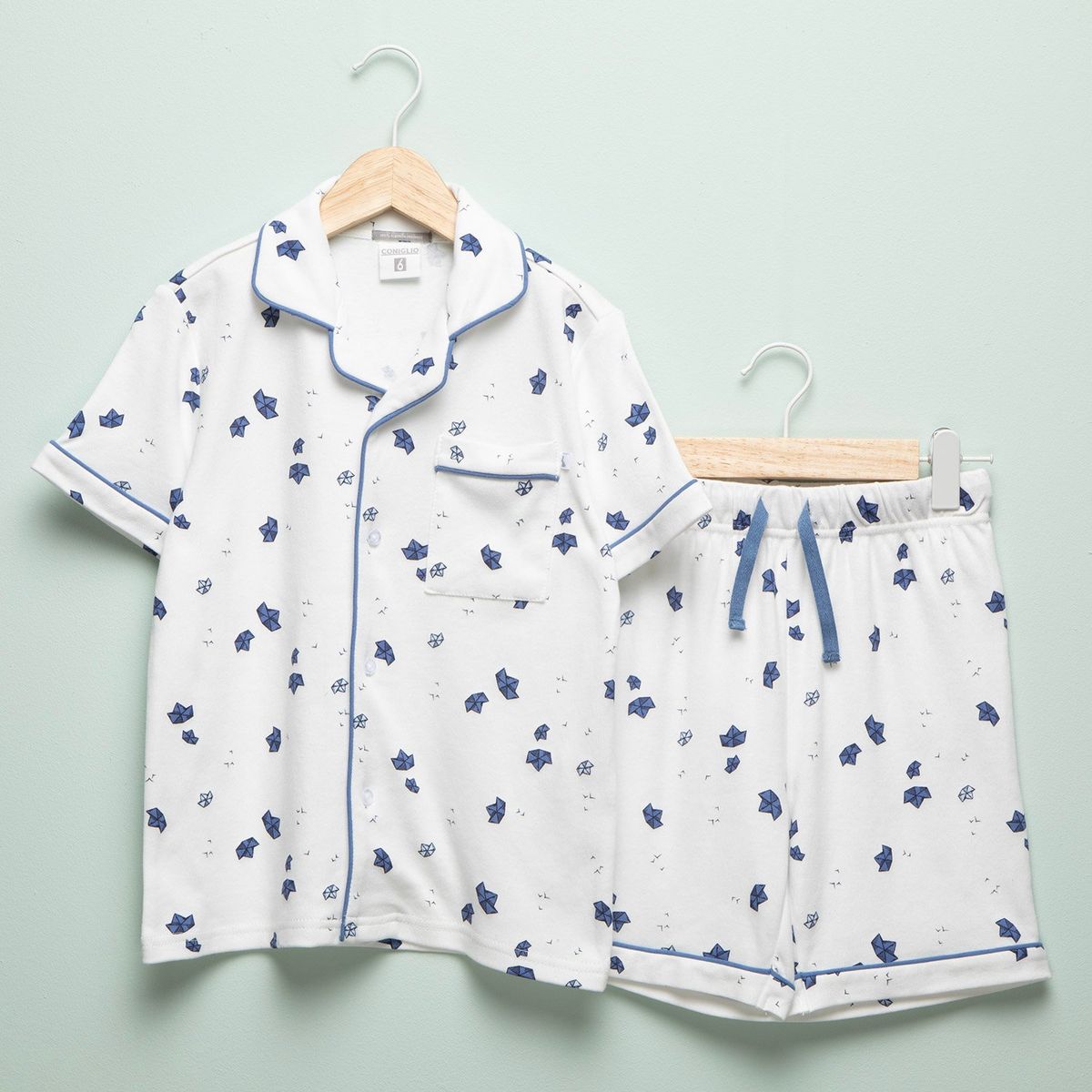 CONIGLIO - Pijama Cintura elásticada para Niño 2 piezas con Estampado Manga corta de Algodón Coniglio