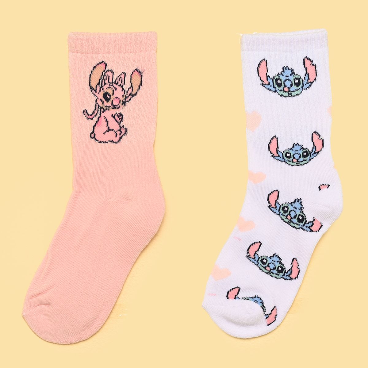 LILO & STITCH - Medias para Niña Largas Pack de 2 LILO & STITCH 