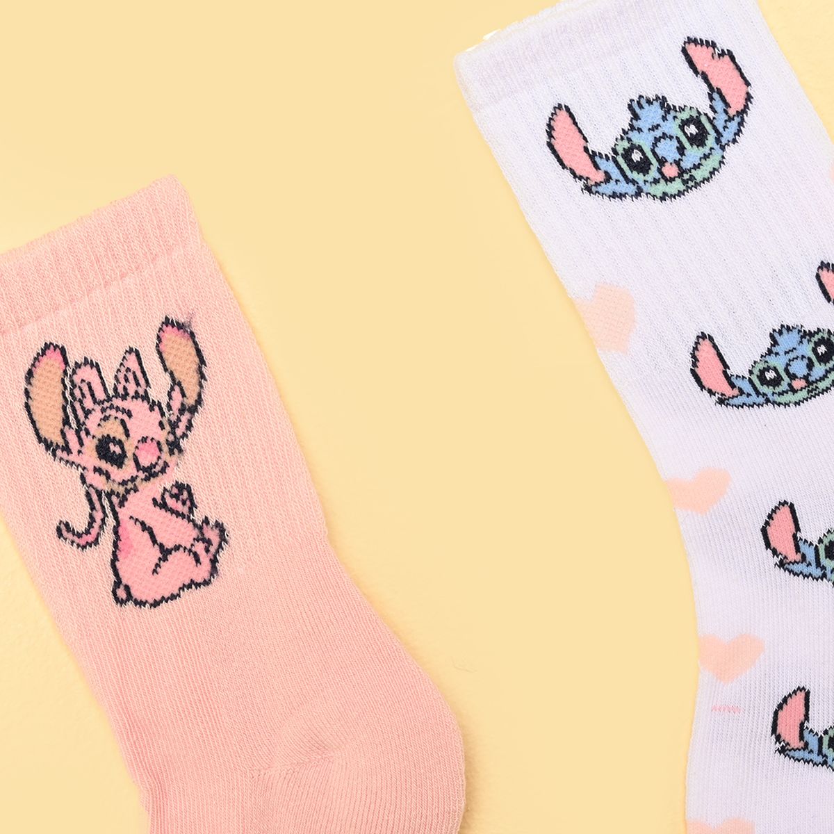 LILO & STITCH - Medias para Niña Largas Pack de 2 LILO & STITCH 