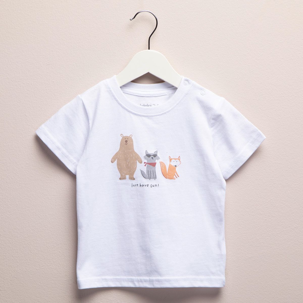 YAMP - Camiseta Bebé niño  con Estampado  Manga corta Algodón Yamp