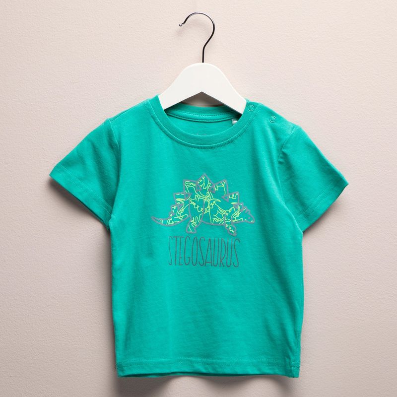 YAMP - Camiseta Bebé niño  con Estampado  Manga corta Algodón Yamp