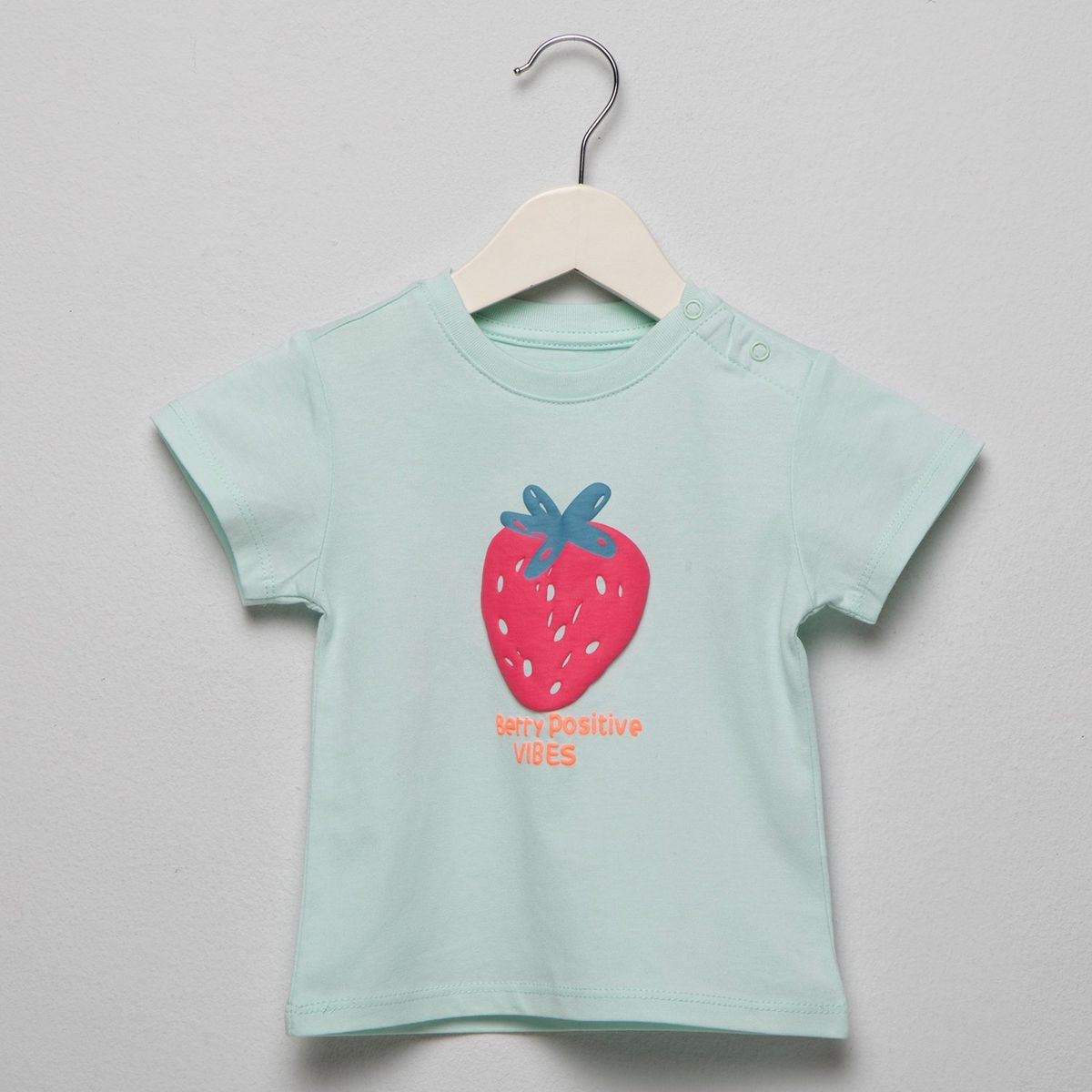YAMP - Camiseta Bebé niña  con Estampado Manga corta Algodón Yamp