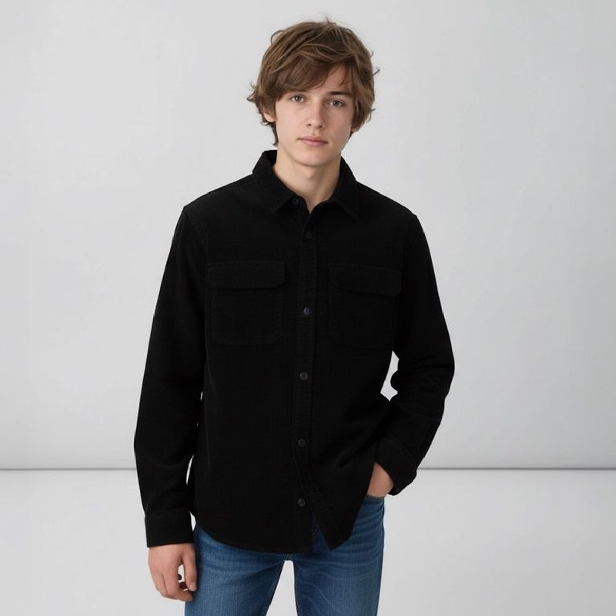 FEDERATION - Chaqueta Con cuello para Niño de Algodón Federation